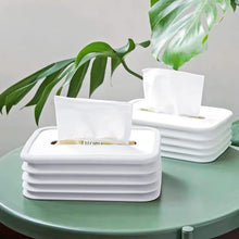 Simple Silicone Tissue Holder – Cube/Cylinder Tissue Box for Bathroom, Office, Car & Bedroom