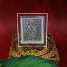 Sacred Silver Embossed Lord Ganesha Photo Frame