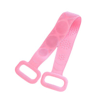 Silicone Body Back Scrubber - Double-Sided Bath Brush for Deep Cleaning & Massage (Medium Size /1pc)