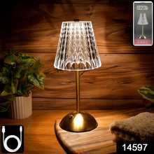 Premium Elegant Shade Crystal Table Lamp (1 Pc)