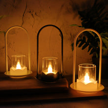 Decorative Wind Light Style Plastic Flameless LED Candles (6 Pc)
