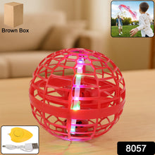 Flying Ball Toys, USB Rechargeable Built-in RGB Lights 360°Rotating Magic Controller