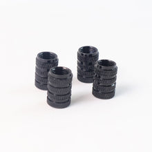 Tire Valve Stem Caps Fit for Genesis Cars. Air Valve Caps Suit for Most Car Truck SUV Wheel Accessories 4pcs Silver.